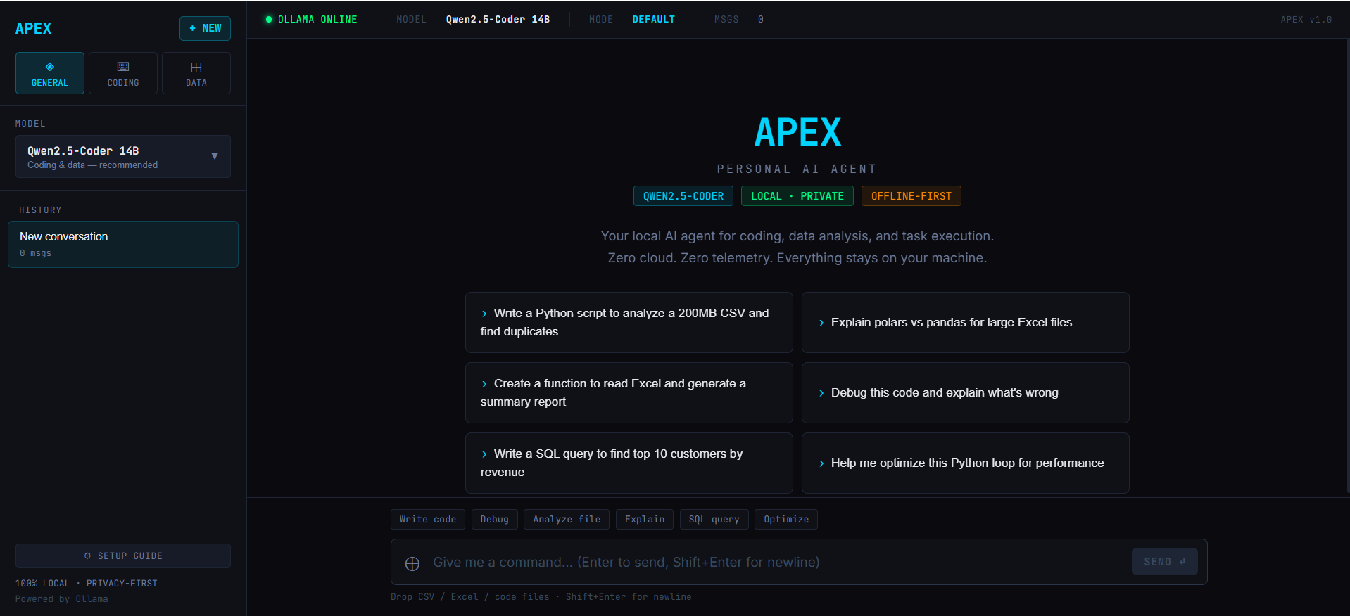 APEX Personal AI